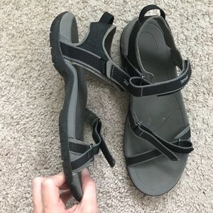 Black sandals